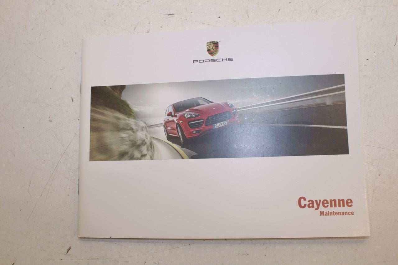 2014 Porsche Cayenne Platinum Owners Manual Set with Case R73999 - Alshned Auto Parts