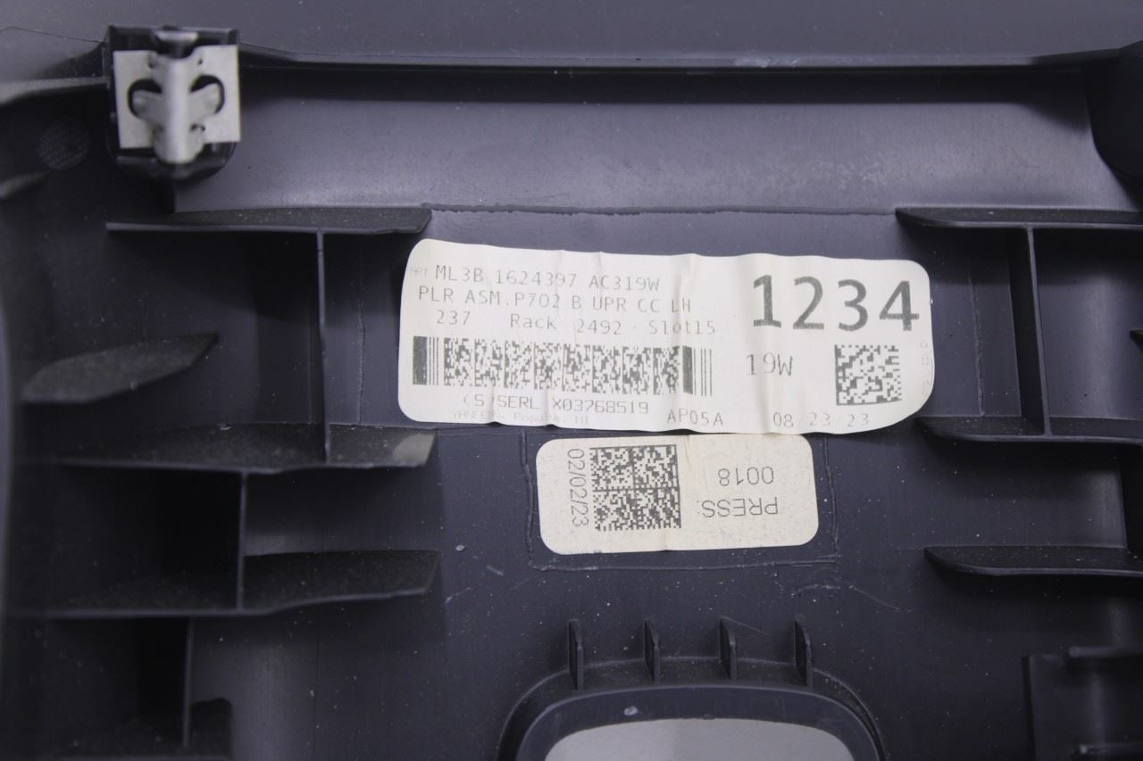 2021-2026 Ford F150 XLT Right and Left Garnish Upper Center B-Pillar Molding Set18