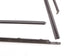 19-20 Hyundai Santa Fe SEL Rear Right Door Run Channel w/ Belt Weatherstrip Set - Alshned Auto Parts