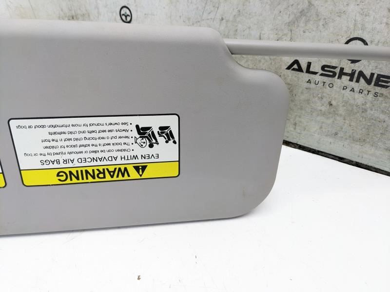 2010-2013 Kia Soul FR Left Sun Visor w/ Vanity Mirror 85210-2K270QW OEM *ReaD* - Alshned Auto Parts