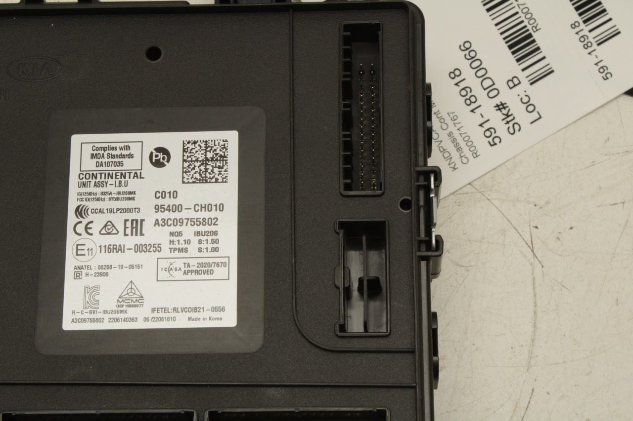 2023-2024 KIA Sportage Hybrid EX Body Computer Control Module BCM 95400-CH010 - Alshned Auto Parts