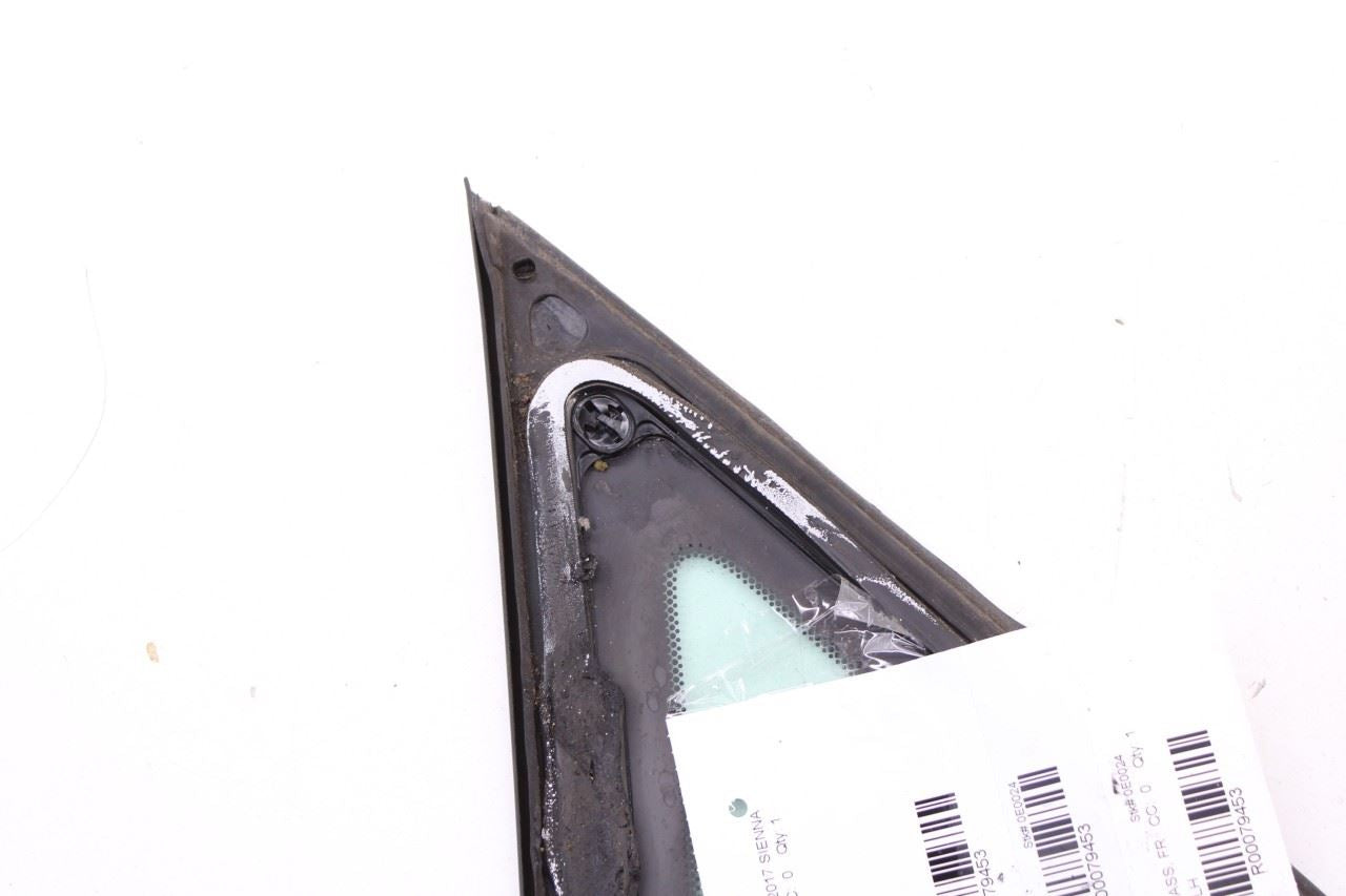 2011-2020 Toyota Sienna LE Front Left Side Door Quarter Vent Fixed Window Glass - Alshned Auto Parts