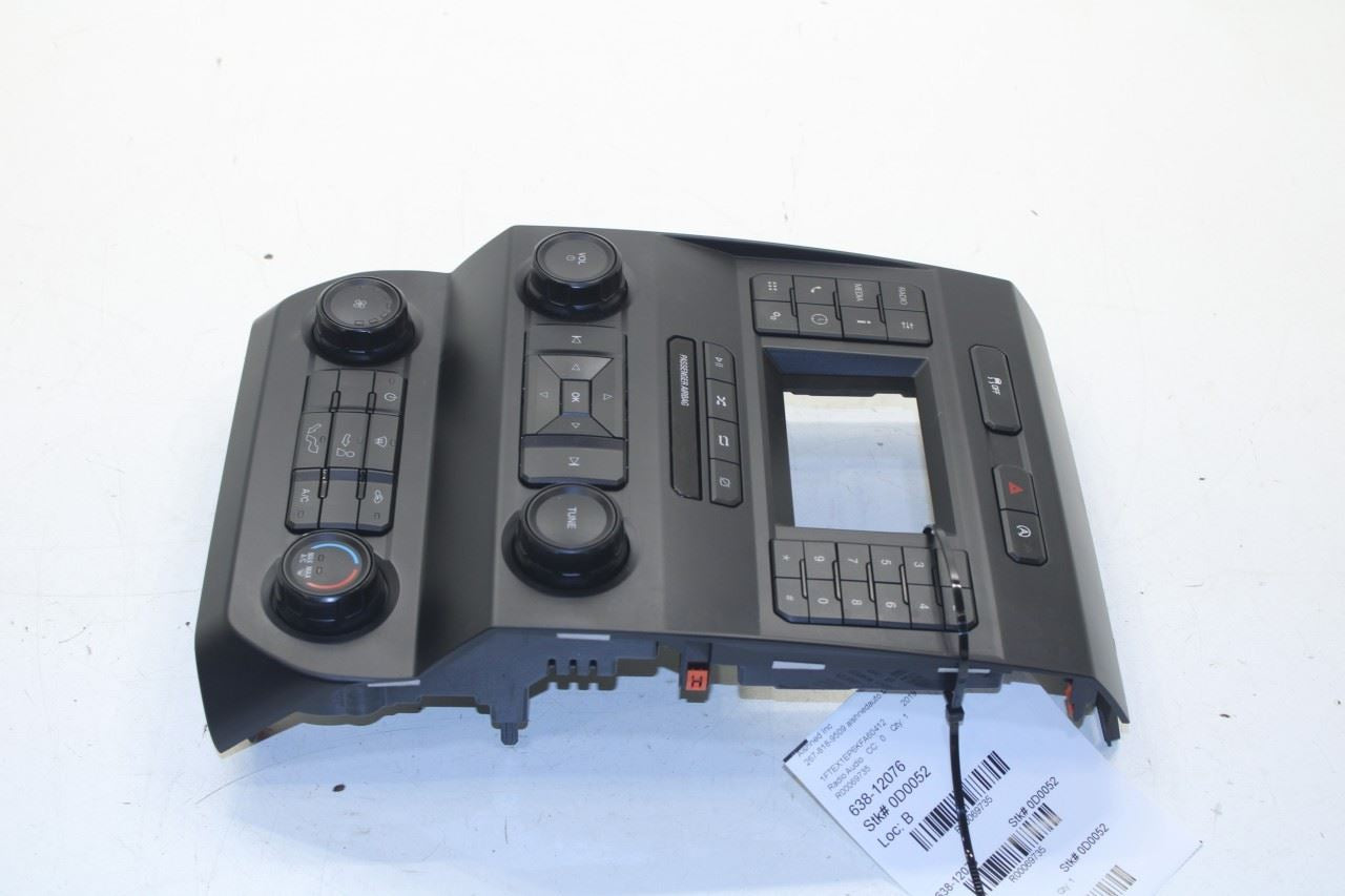 2019-20 Ford F150 XL HVAC Climate Radio Faceplate Control Panel KL3T-18E243-ADD - Alshned Auto Parts