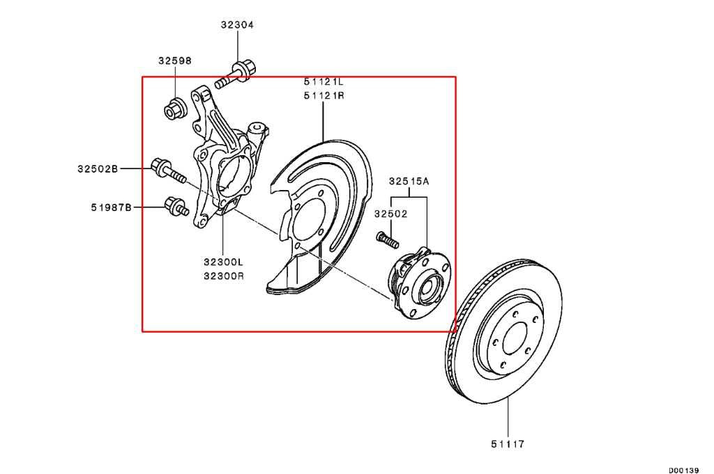18-25 Mitsubishi Eclipse Cross ES Front Right Side Spindle Knuckle Hub 3870A198 - Alshned Auto Parts