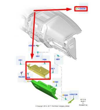 2015-2020 Ford F150 Glove Box Storage Compartment Tray FL3B-4A508-A OEM - Alshned Auto Parts