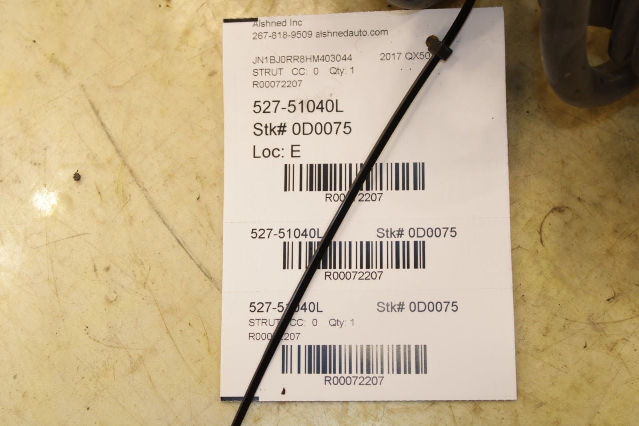 15-217 Infiniti QX50 AWD Front Suspension Driver Left Side Shock Strut Absorber - Alshned Auto Parts