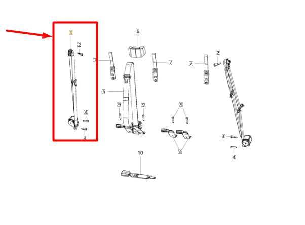 2013-2018 Ram 1500 Rear Left Driver Side Seat Belt Retractor 5KP981X9AC OEM - Alshned Auto Parts