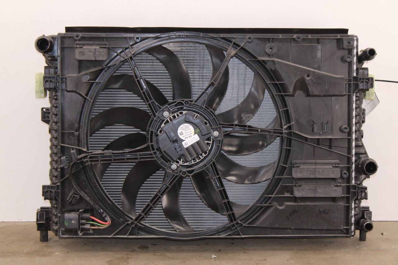 2022-2025 Volkswagen Jetta SE 1.5L Engine Radiator w/ Cooling Fan Motor Assembly7