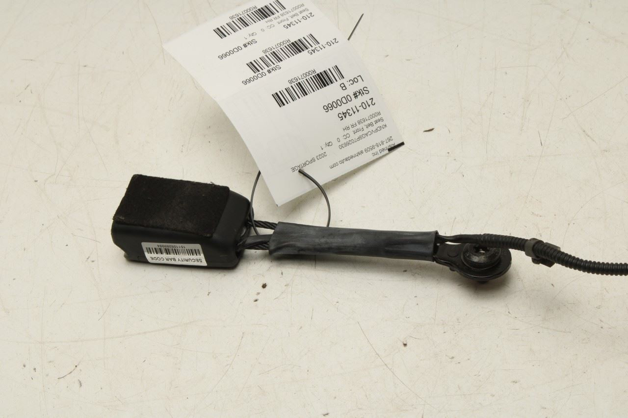 2023-25 Kia Sportage Hybrid EX 1.6L Front Seat Passenger Right Side Belt Buckle - Alshned Auto Parts