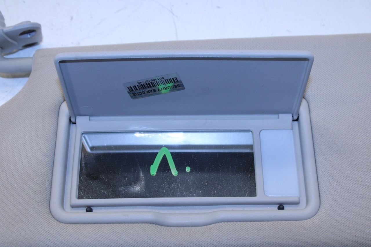 15-19 Nissan Murano Platinum Front RH and LH Sun Visor w/ Illuminated Mirror Set - Alshned Auto Parts
