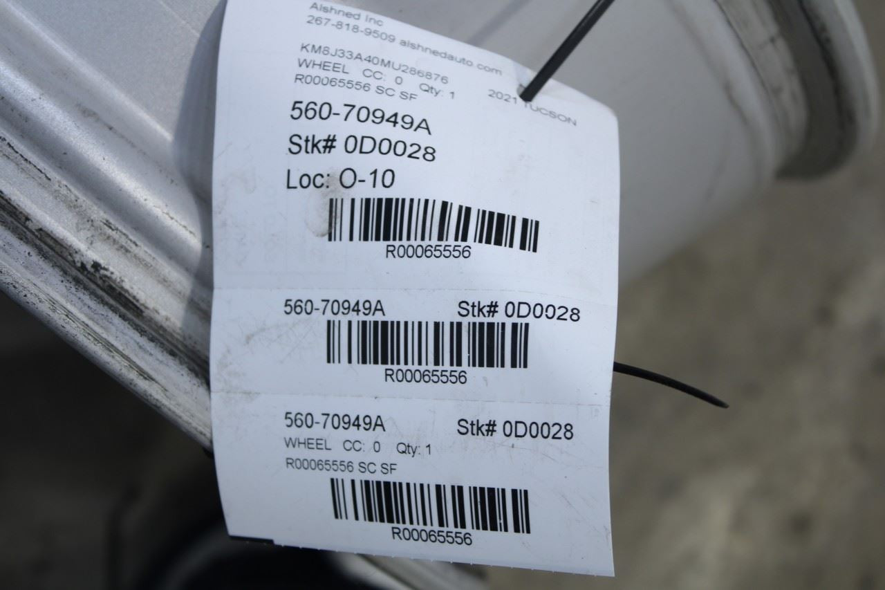 2019-2021 Hyundai Tucson Value Aluminium Wheel R17x7 52910-D3230 OEM *ReaD* - Alshned Auto Parts