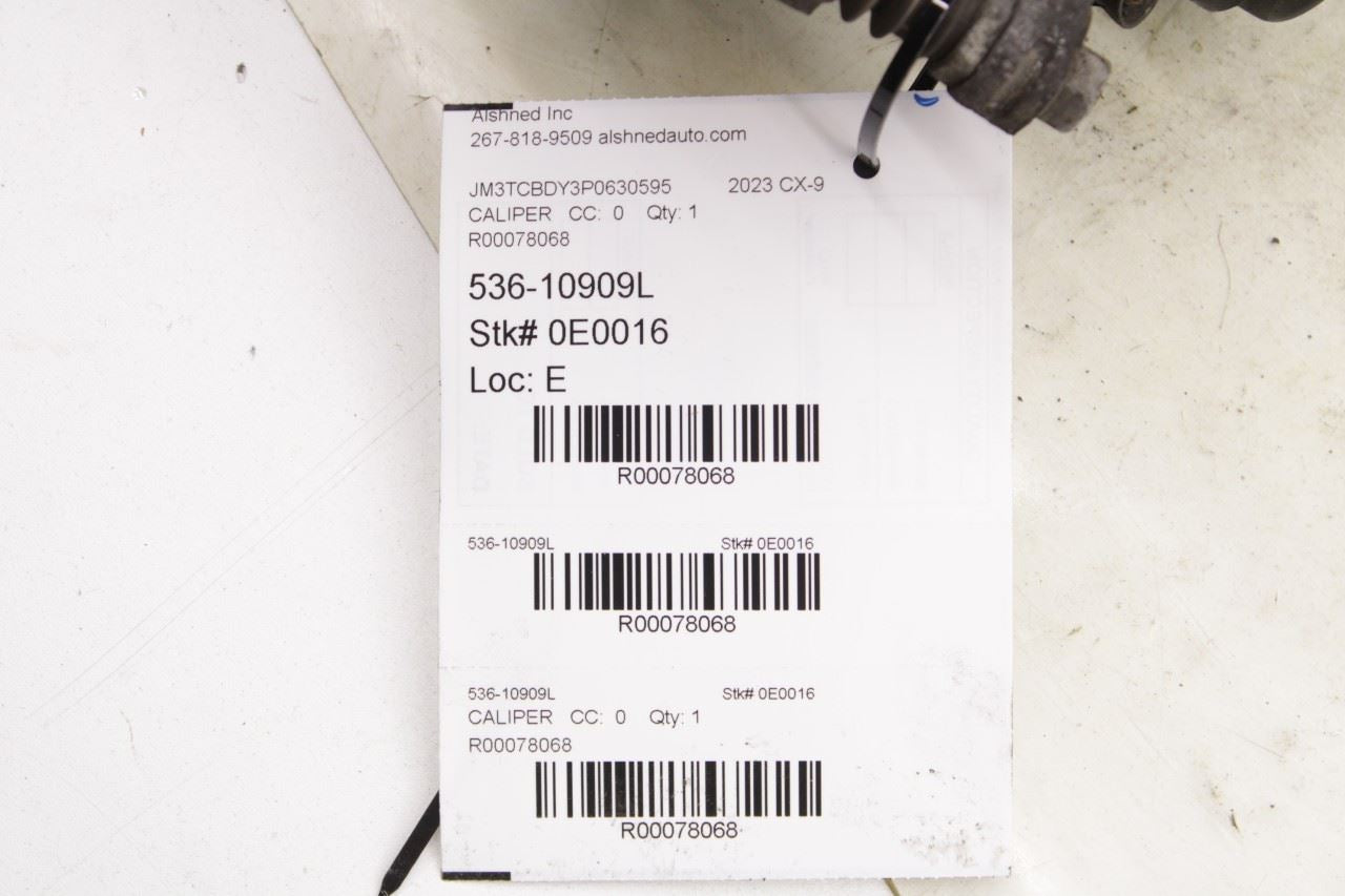 2016-2023 Mazda CX-9 Grand Touring Rear Left Driver Side Brake Disc Caliper - Alshned Auto Parts