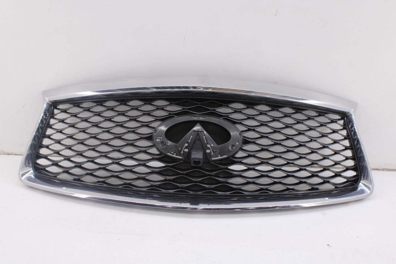 16-20 Infiniti QX60 Front Bumper Upper Radiator Grille w/ Camera Hole 623109NC0B0