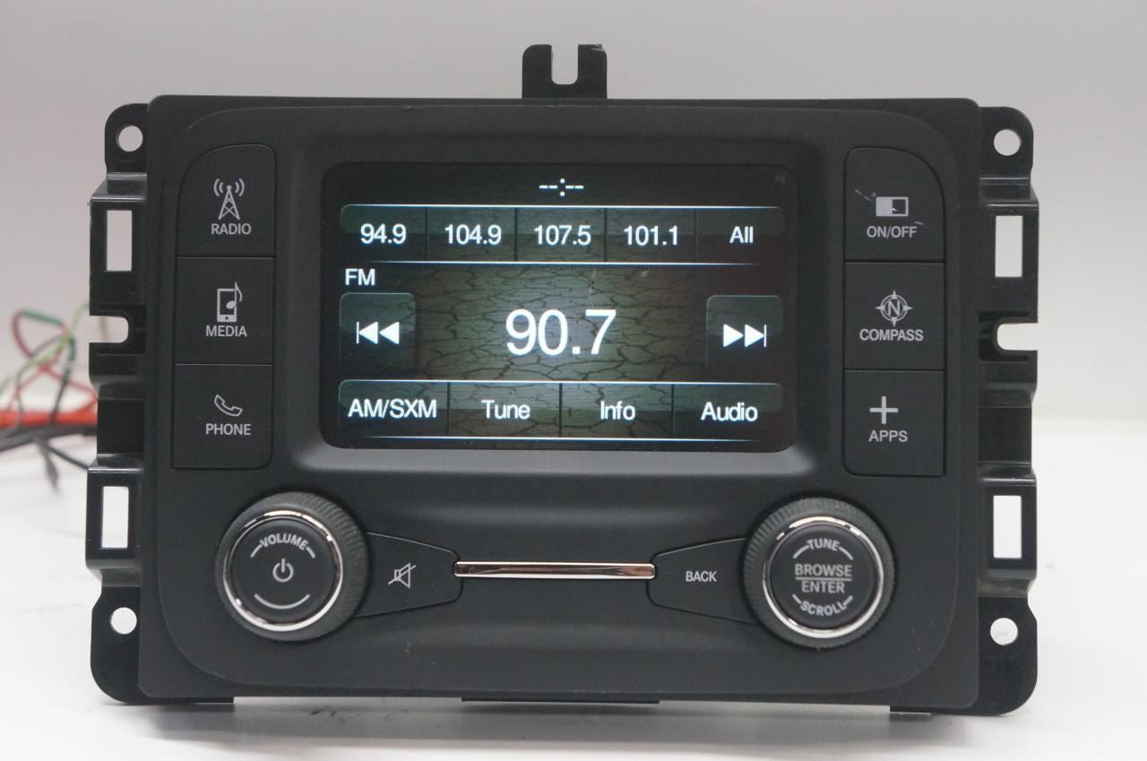 2015-2017 Jeep Renegade Audio Radio Receiver Uconnect w/ 5'' Display 07356594700 - Alshned Auto Parts