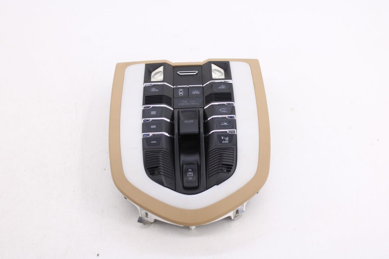 2011-2018 Porsche Cayenne S Front Interior Roof Overhead Console 7PP959551FQ OEM - Alshned Auto Parts