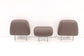 15-23 Toyota Tacoma Limited Rear RH LH Side and Center 2nd Row Seat Headrest Set - Alshned Auto Parts