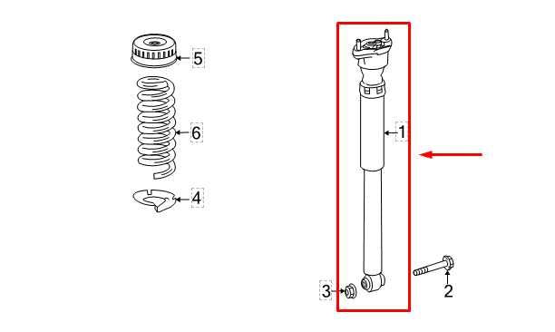10-16 Mercedes-Benz E350 Sport 4MATIC 3.5L AWD RR RH and LH Shock Strut Absorber - Alshned Auto Parts