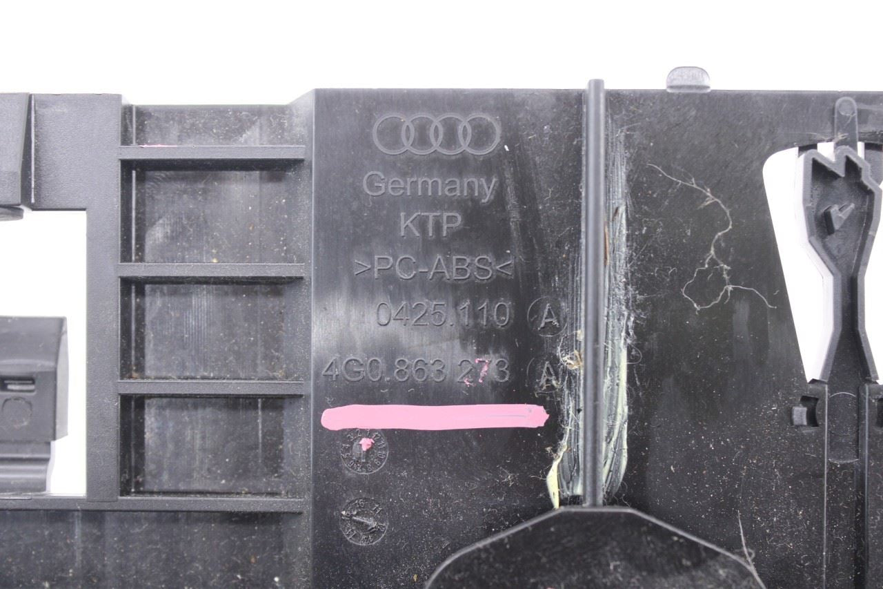 2012-2018 Audi A7 Front Center Console Accent Panel Ashtray Bin Cover 4G0863273A5