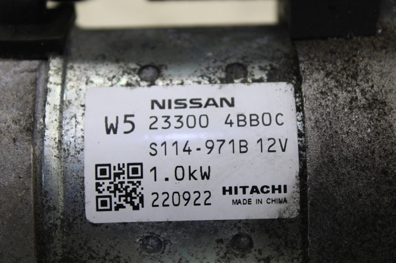 2022 Nissan Rogue Sport SL AWD 2.0L Engine Starter Motor 23300-4BB0C OEM - Alshned Auto Parts