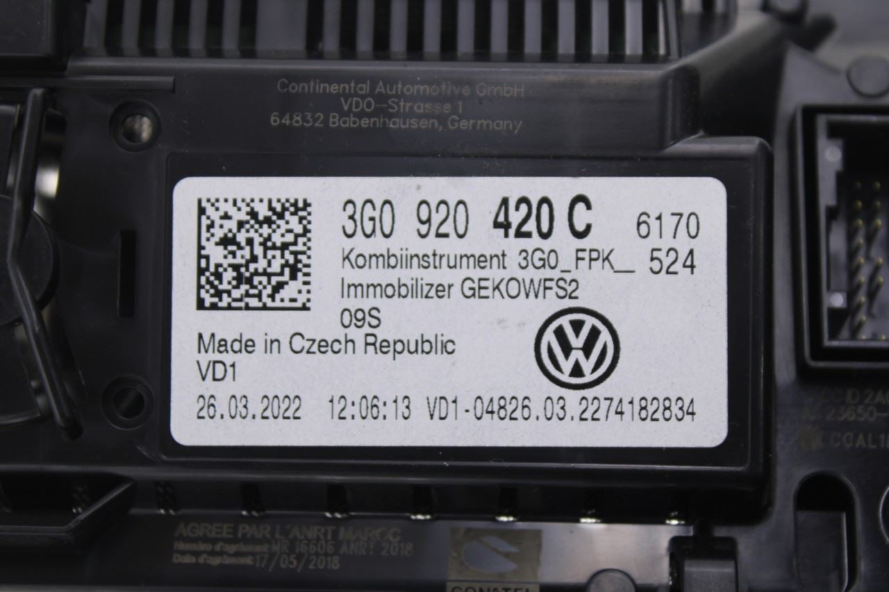 22-23 Volkswagen Atlas SE 3.6L Speedometer Gauge Instrument Cluster 78K Mileage - Alshned Auto Parts