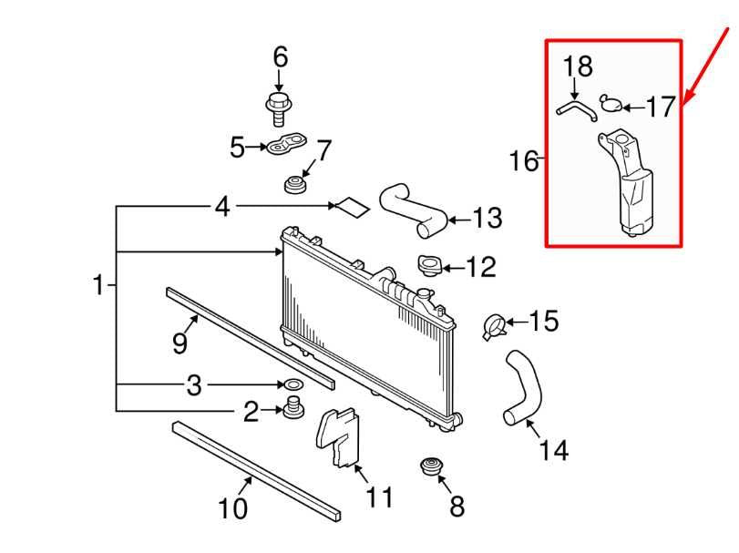 2005-2019 Subaru Outback Legacy Radiator Coolant Reservoir Bottle 45150AG00A OEM - Alshned Auto Parts