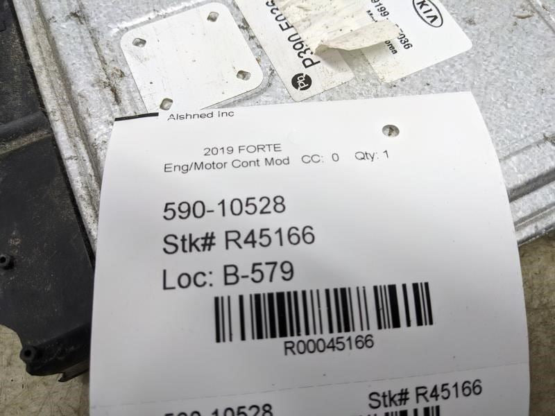 2019 Kia Forte Engine Computer Control Module ECU ECM 39199-2E036 OEM *ReaD* - Alshned Auto Parts