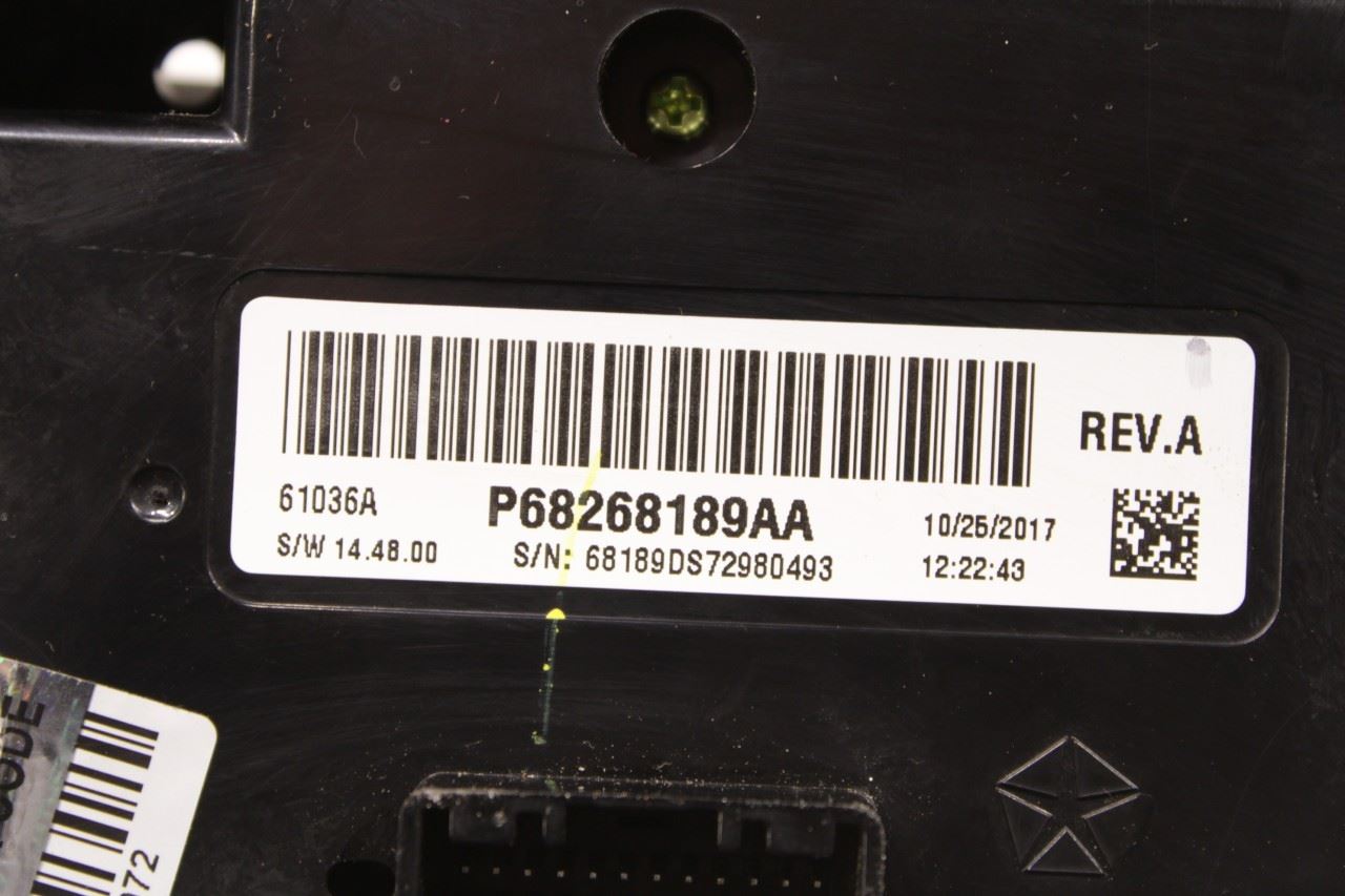 2013-2018 RAM 2500 Tradesman Dash AC Heater Temperature Climate Control Panel - Alshned Auto Parts