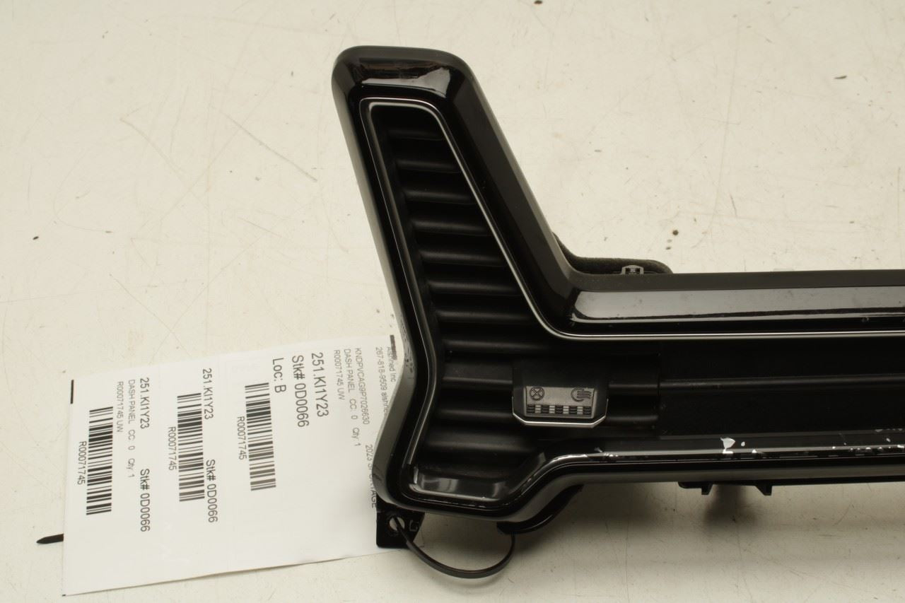 2023-25 Kia Sportage Hybrid EX Front Right Dash Outer Air Vent Grilles w/ Trim - Alshned Auto Parts