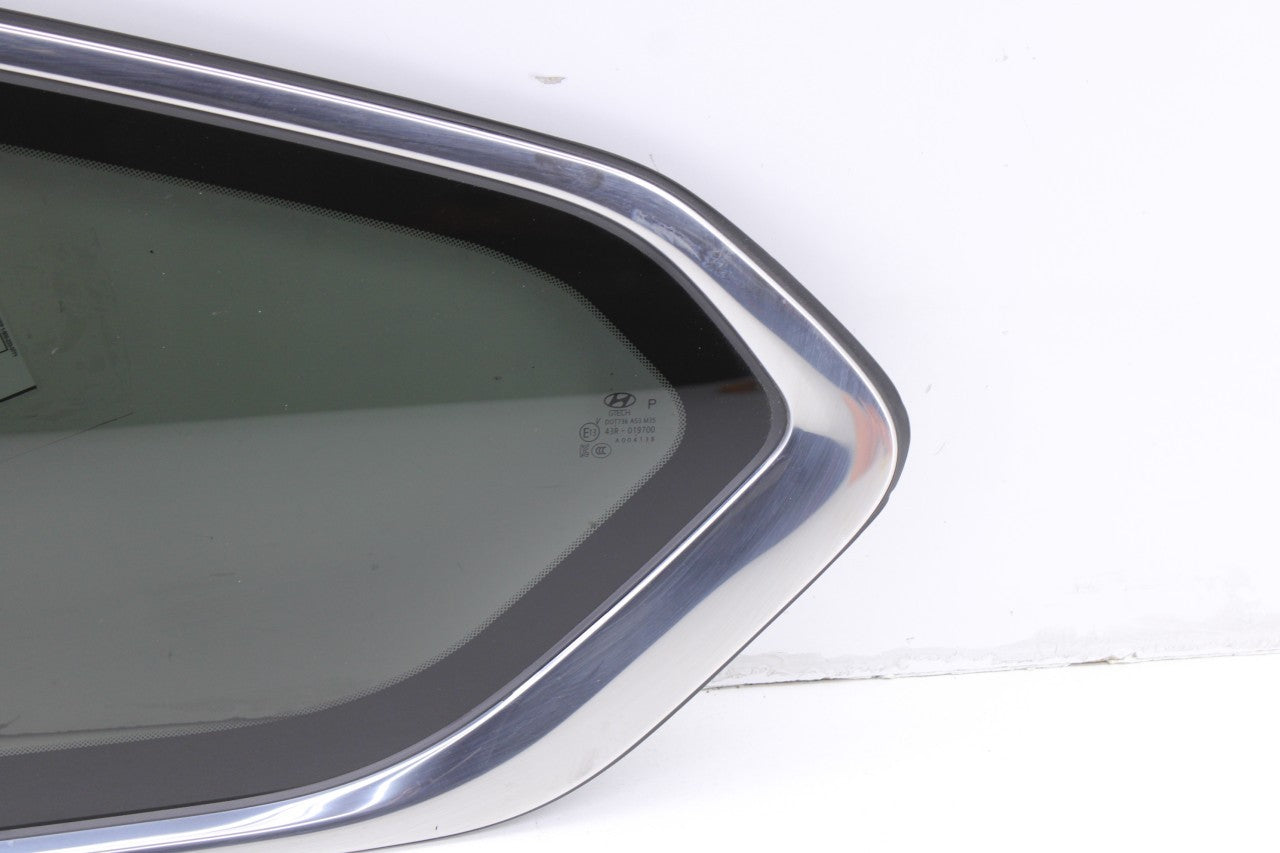 2019-2023 Hyundai Santa Fe SEL Rear Left Side Quarter Window Glass 87810-S1100 - Alshned Auto Parts