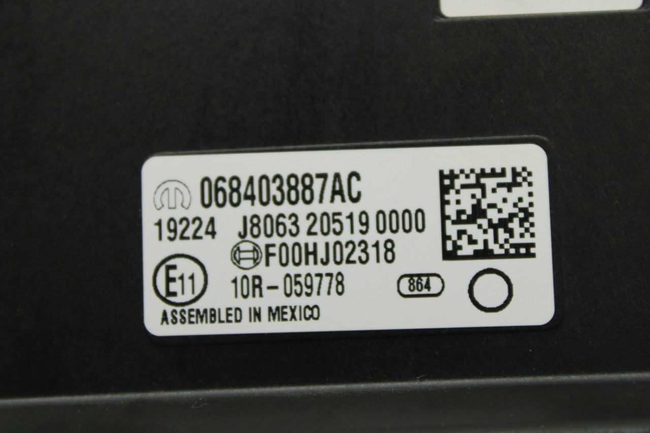 2019-2024 RAM 1500 Classic Crew Cab Network Gateway Park Assist Control Module - Alshned Auto Parts