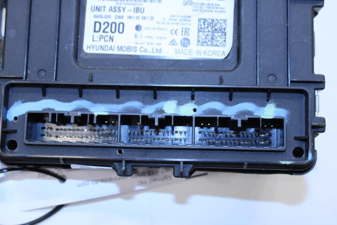 2020-2023 Hyundai Sonata SE Body Computer Control Module BCM BCU 95400-L0200 OEM - Alshned Auto Parts