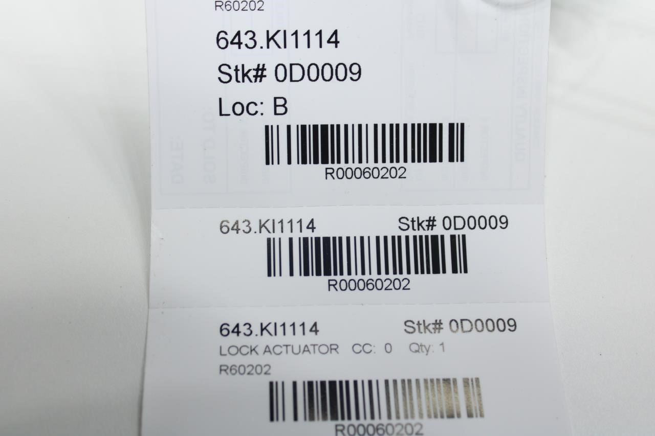 2013-2015 Kia Sorento Rear Trunk Tailgate Lock Latch Actuator 81230-1U500 OEM - Alshned Auto Parts