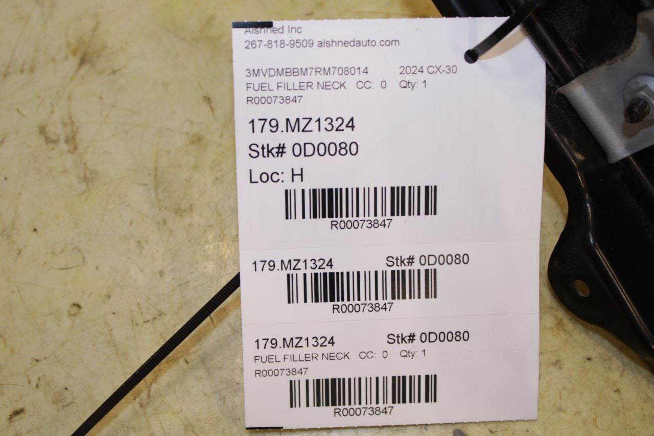 2020-2025 Mazda CX-30 2.5 S 2.5L Fuel Filler Neck Tube Pipe DGH9-42-280A OEM - Alshned Auto Parts