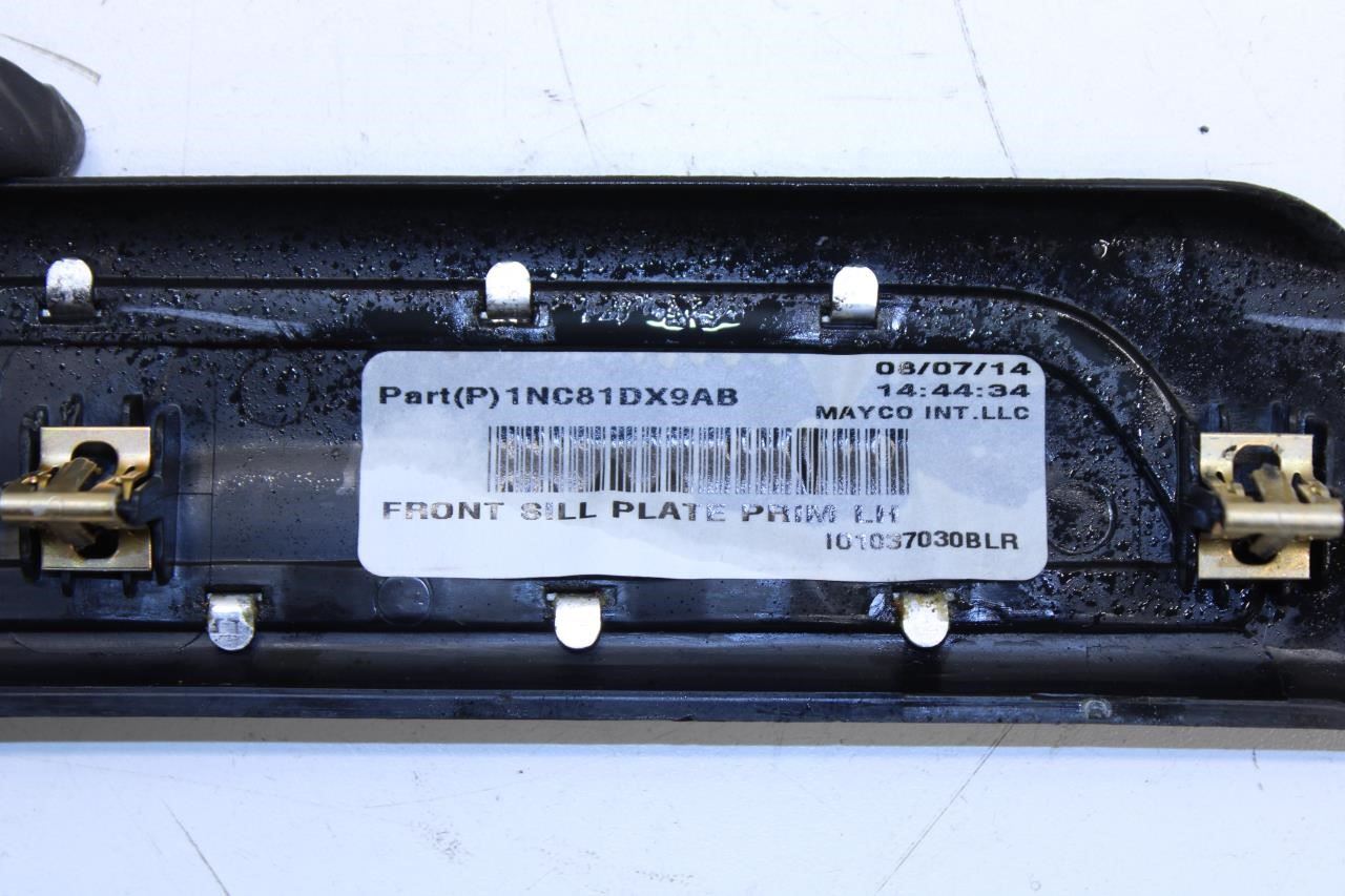 2011-21 Jeep Grand Cherokee Front Left w/ Right Sill Scuff Kick Plate Trim Panel - Alshned Auto Parts