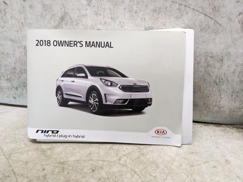 2018 Kia Niro Hybrid / Plug-in Hybrid Owners Manual Only JG5O-EU7NC OEM *ReaD* - Alshned Auto Parts