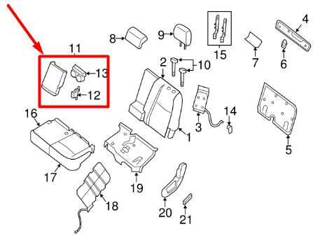 2014-2020 Infiniti QX60 Rear 2nd Row Seat Armrest with Cupholder 88700-3JA3A OEM - Alshned Auto Parts