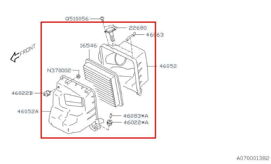 2015-21 Subaru WRX Premium Air Intake Cleaner Filter Housing w/ Mass Air Sensor - Alshned Auto Parts