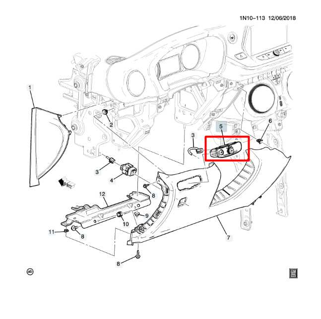 2019-24 Chevrolet Blazer 2LT Dashboard Driver Left Side Headlight Control Switch - Alshned Auto Parts