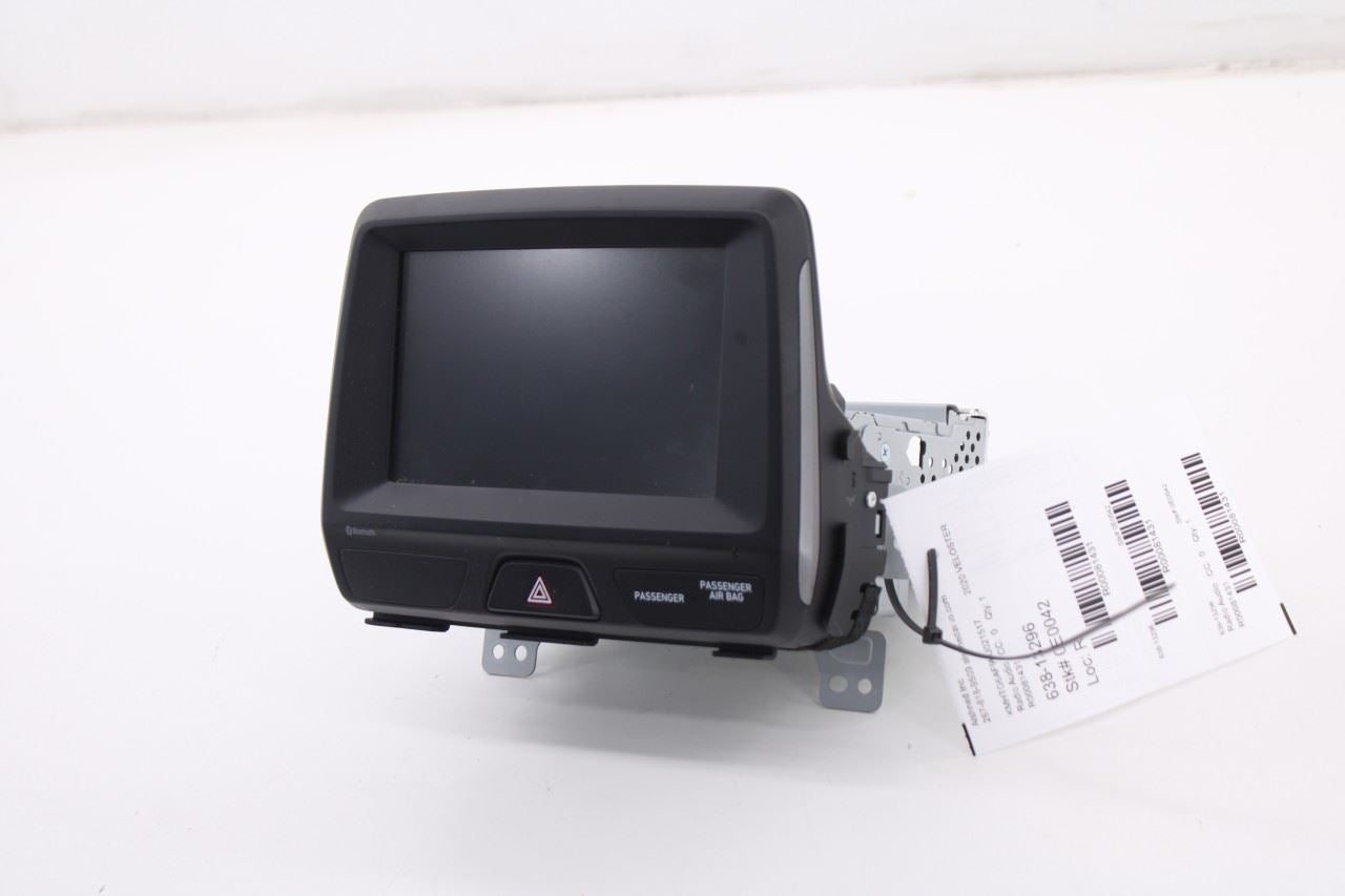 2019-2021 Hyundai Veloster Audio Radio Receiver w/ 7.0 Display 96160J35104X OEM3