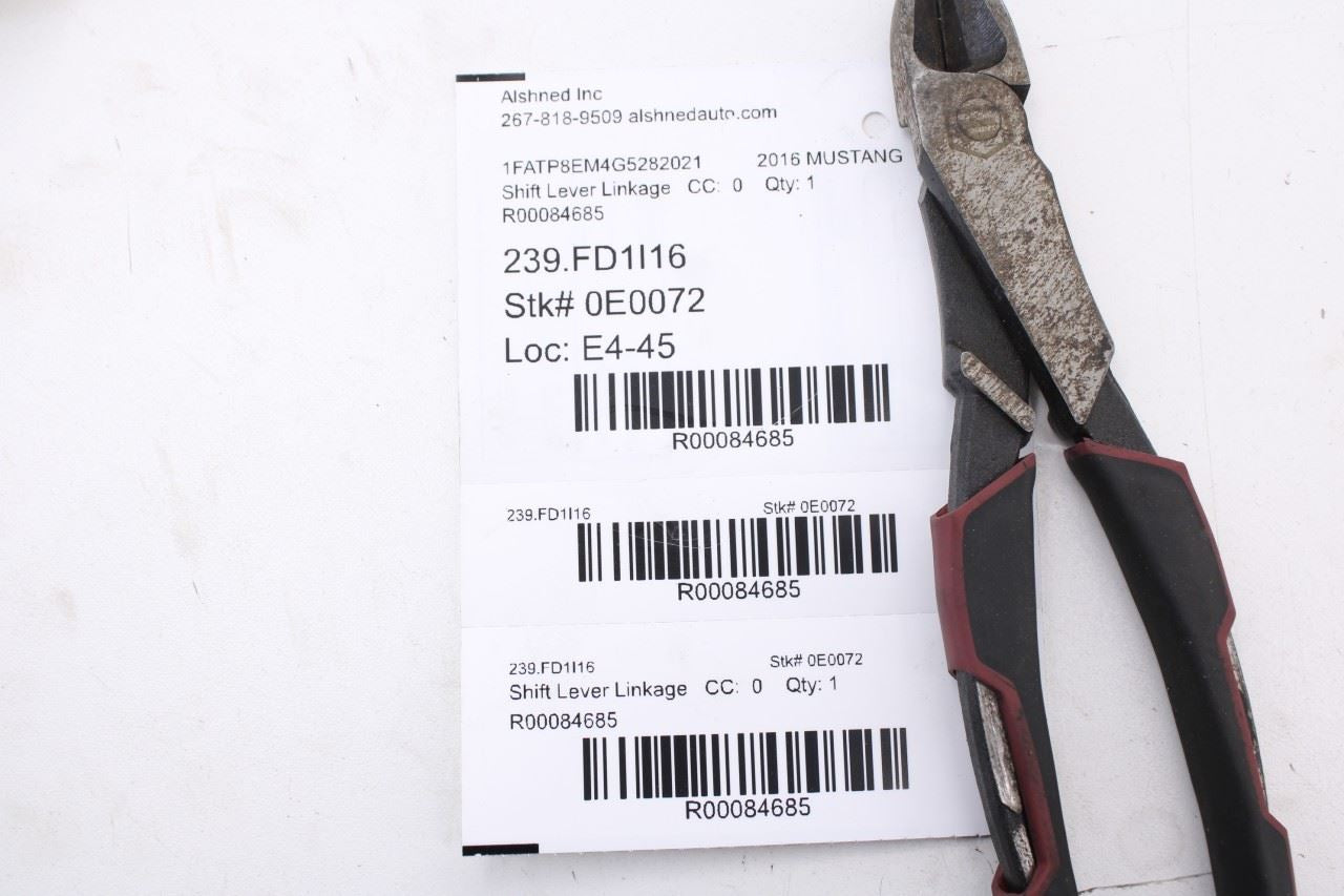 15-17 Ford Mustang Convertible V6 3.7L RWD Auto Transmission Gear Shifter Lever - Alshned Auto Parts