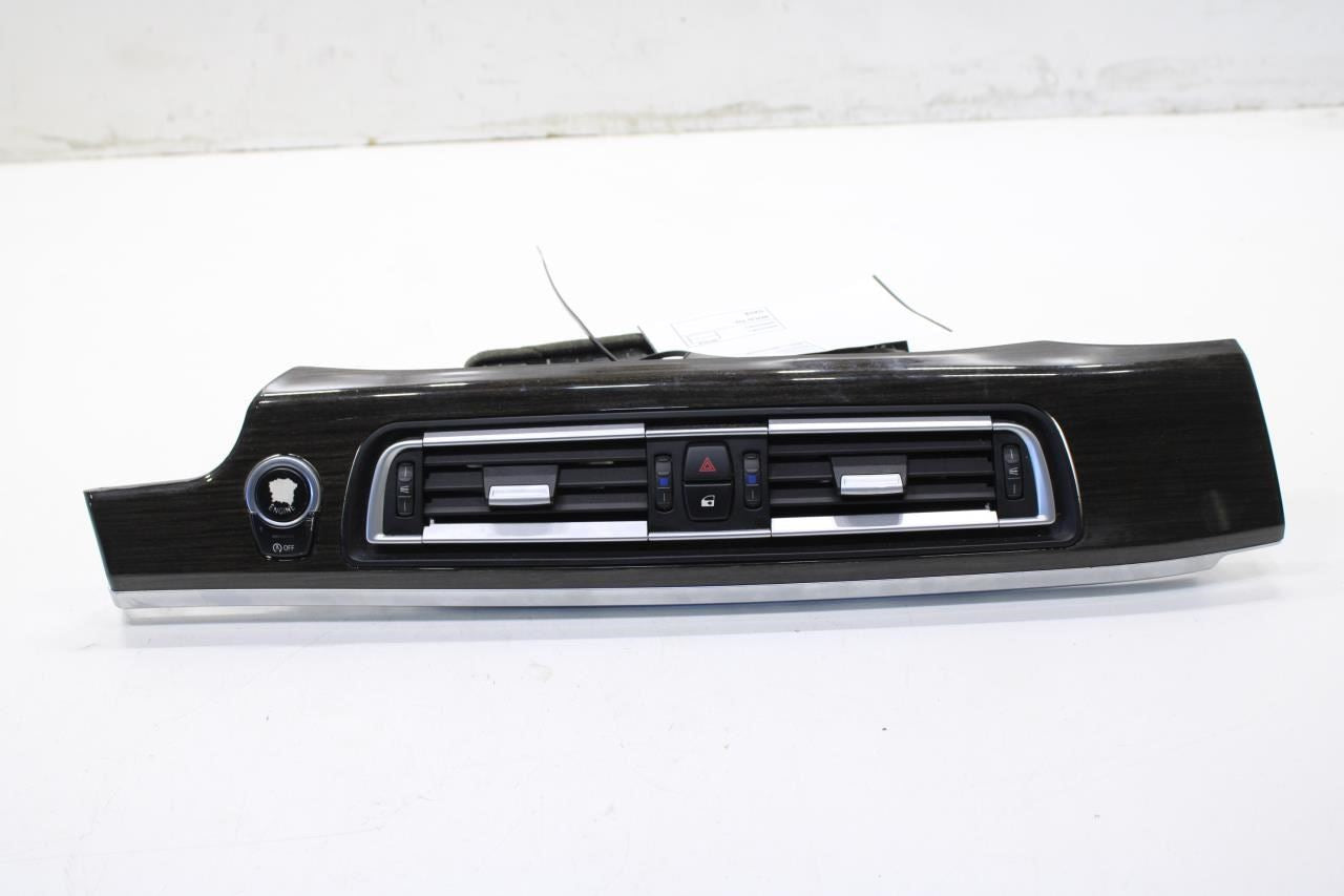 2010-2015 BMW 750i xDrive Dash Center Ignition Start Button and Air Vent w/ Trim - Alshned Auto Parts