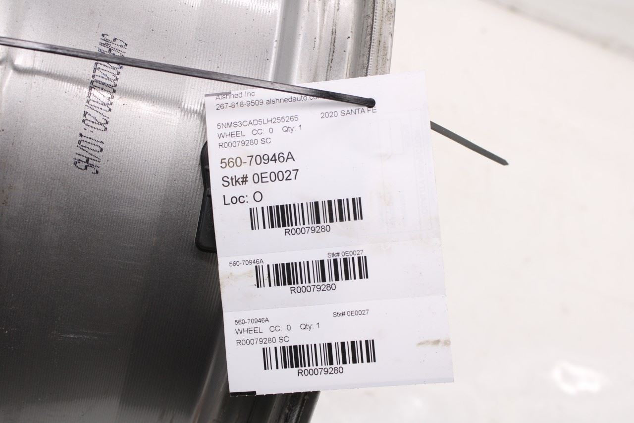 2019-2020 Hyundai Santa Fe SEL Aluminum Wheel R17x7.0J 52910-S1110 OEM - Alshned Auto Parts