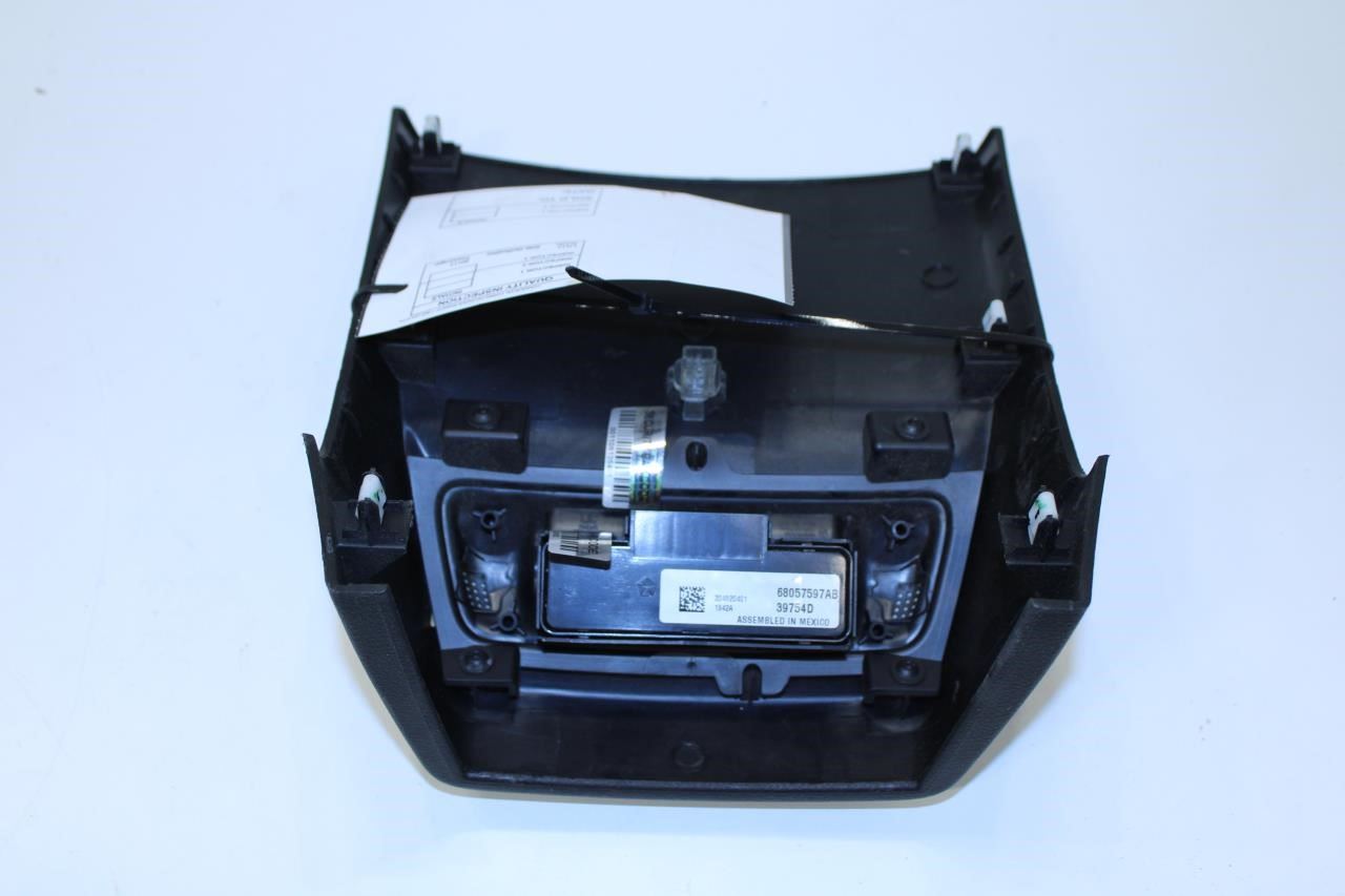 2013-18 Jeep Wrangler Sahara Center Console Back End Panel w/ Switch 5MD98DX9AA - Alshned Auto Parts