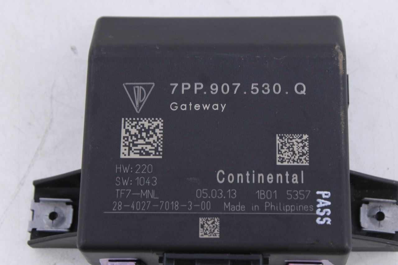 2012-2016 Porsche Cayenne S Central Gateway Control Module 7PP907530Q OEM - Alshned Auto Parts