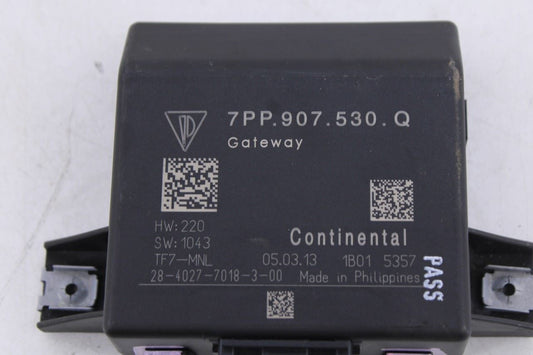 2012-2016 Porsche Cayenne S Central Gateway Control Module 7PP907530Q OEM - Alshned Auto Parts