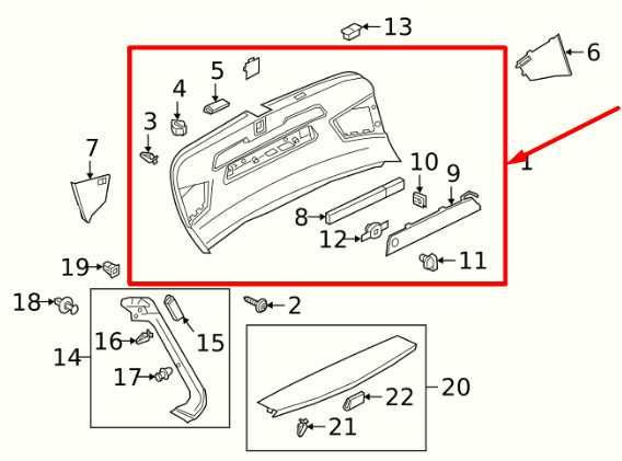 2019-2024 Audi Q3 S Line Rear Liftgate Tailgate Lower Trim Panel 83A-867-979 OEM - Alshned Auto Parts