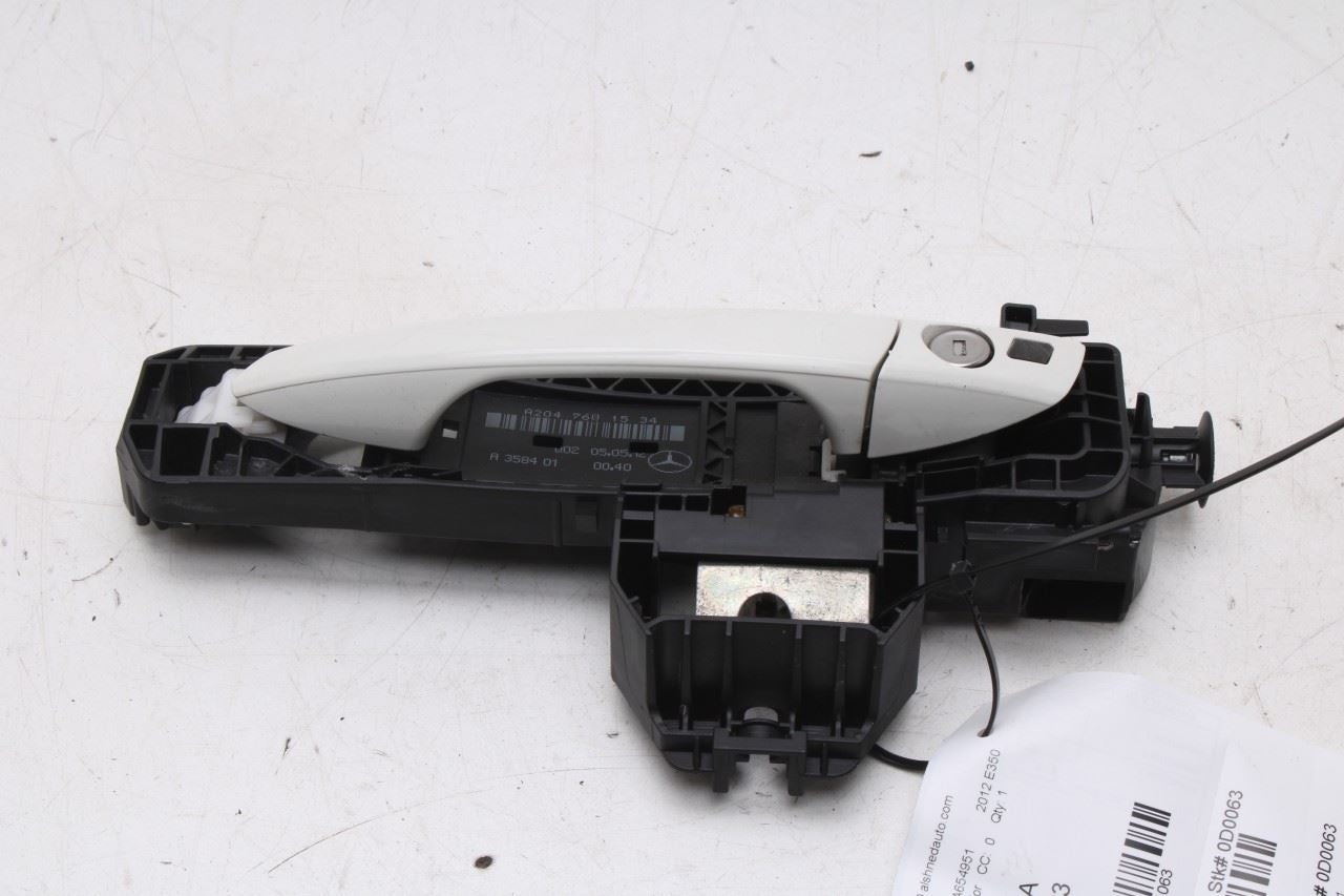 10-16 Mercedes-Benz E350 Sport 4Matic Front Door Driver LH Side Exterior Handle - Alshned Auto Parts
