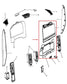 2013-2018 RAM 1500 Crew Cab Laramie Glove Box Storage Compartment 1RF25DX9AA OEM - Alshned Auto Parts