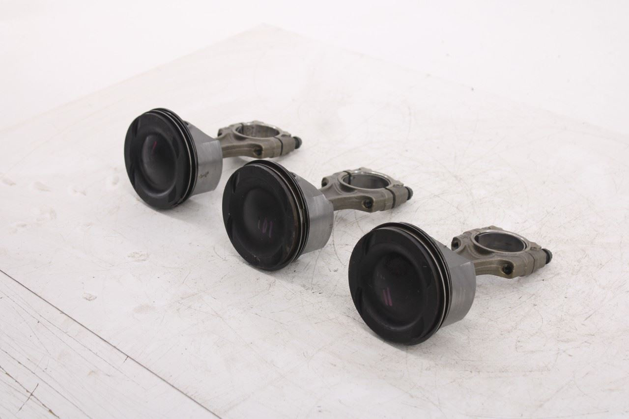10-11 SeaDoo/BRP GTX IS (215) Engine Piston w/ Connecting Rod Set of 3 42091751610