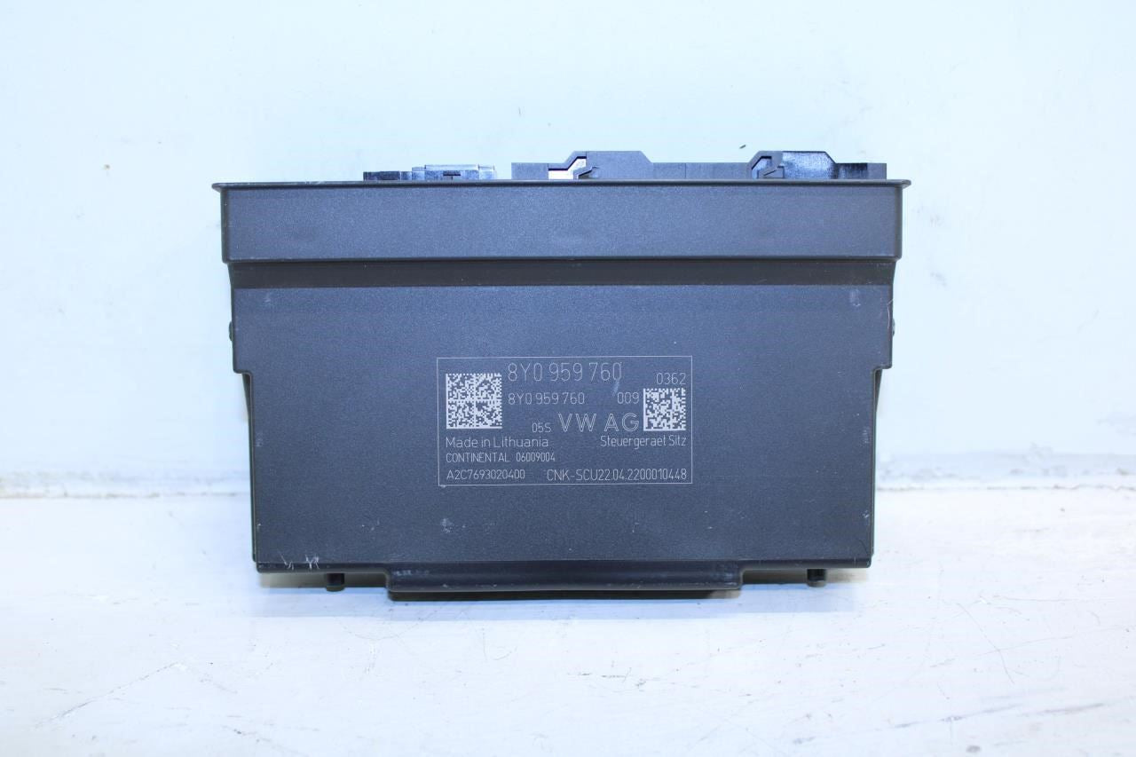 2023 Audi Q3 S Line Front LH Driver Side Memory Seat Control Module 8Y0-959-760 - Alshned Auto Parts